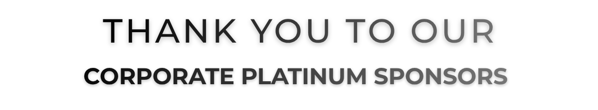 Thank you to our sponsors